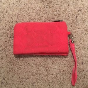 Thirty-One Pink Clutch Wristlet Wallet